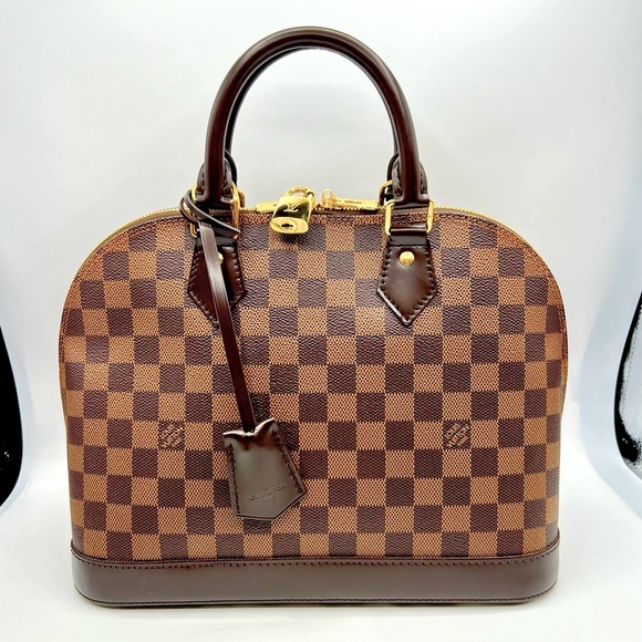 Louis Vuitton Alma PM Damier Ebene w/ Strap, Box, Receipts – Like New! - Picture 1 of 15